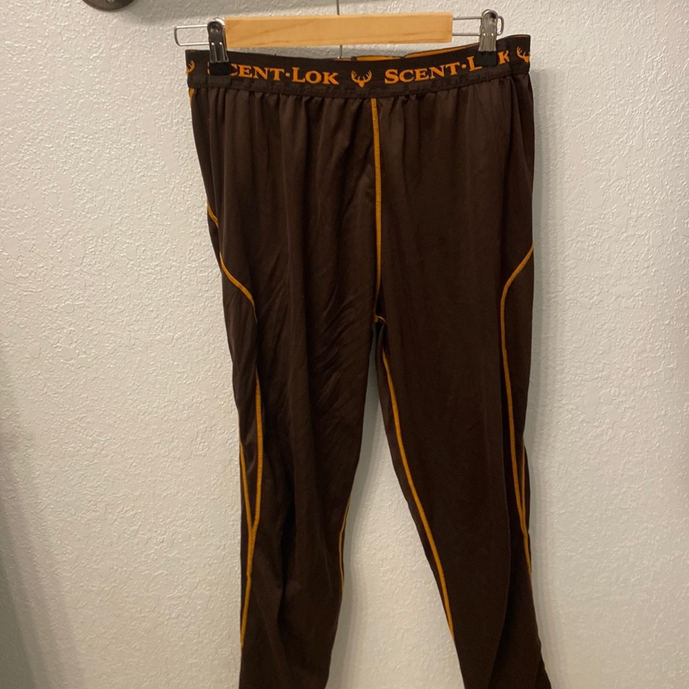 Mens Scent Lok base layer bottoms, Size Large